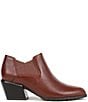 Vionic Bethany Leather Stacked Heel Booties - Image 2