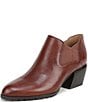 Vionic Bethany Leather Stacked Heel Booties - Image 6
