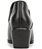 Vionic Bethany Leather Stacked Heel Booties - Image 5