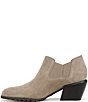 Vionic Bethany Suede Stacked Heel Booties - Image 5