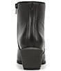 Vionic Bianca Leather Stacked Heel Booties - Image 5