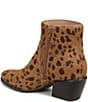 Vionic Bianca Leopard Calf Hair Stacked Heel Booties - Image 4