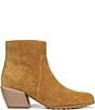 Vionic Bianca Suede Stacked Heel Booties - Image 2