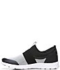 Color:Black - Image 5 - Camrie Mesh And Knit Slip-On Sneakers