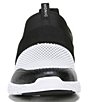 Color:Black - Image 6 - Camrie Mesh And Knit Slip-On Sneakers