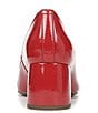 Color:Red Patent - Image 3 - Carmel Crinkle Patent Leather Block Heel Pumps
