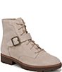 Vionic Catina Suede Buckled Hardware Strap Ankle Booties - Image 1