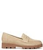Color:Sand - Image 2 - Cheryl II Suede Lug Sole Penny Loafers