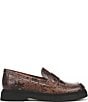 Vionic Dolores Snake Print Leather Loafers - Image 2