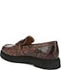 Vionic Dolores Snake Print Leather Loafers - Image 4