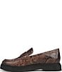 Vionic Dolores Snake Print Leather Loafers - Image 5