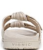 Vionic Elara Canvas Knotted Detail Slide Sandals - Image 3
