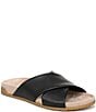 Vionic Etna Leather Slide Sandals - Image 1