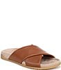 Vionic Etna Leather Slide Sandals - Image 1