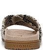 Vionic Etna Snake Leather Slide Sandals - Image 3