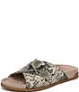 Vionic Etna Snake Leather Slide Sandals - Image 6