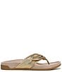Vionic Eva Leather Bow Detail Thong Sandals - Image 2