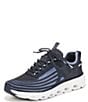 Color:Navy - Image 5 - Fortune Knit Sneakers