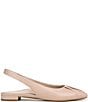 Vionic Gabriela Leather Ruched Slingback Dress Flats - Image 3