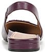 Vionic Gabriela Leather Ruched Slingback Dress Flats - Image 4