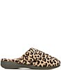 Color:Natural - Image 2 - Gemma Leopard Print Slippers