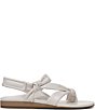 Vionic Geneva Leather Thong Mini Wedge Sandals - Image 3