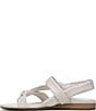 Vionic Geneva Leather Thong Mini Wedge Sandals - Image 5
