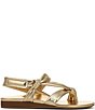 Vionic Geneva Leather Thong Mini Wedge Sandals - Image 4