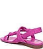 Vionic Geneva Suede Thong Mini Wedge Sandals - Image 4