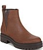 Vionic Georgina Water Repellent Leather Lug Sole Booties - Image 1