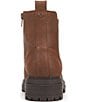 Vionic Georgina Water Repellent Leather Lug Sole Booties - Image 3