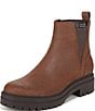 Vionic Georgina Water Repellent Leather Lug Sole Booties - Image 6