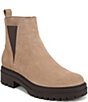 Vionic Georgina Water Repellent Suede Lug Sole Booties - Image 1