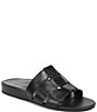 Vionic Glendora Leather Mini Wedge Sandals - Image 1