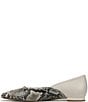 Vionic Gracia Leather Snake Print Flats - Image 5