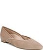Vionic Gracia Suede Snip Toe Slip On Flats - Image 1