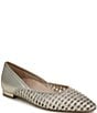Vionic Gracia Woven Leather Slip On Flats - Image 1