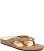 Vionic Grove Cork Mini Wedge Thong Sandals - Image 1