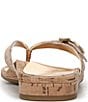 Vionic Grove Cork Mini Wedge Thong Sandals - Image 3