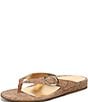 Vionic Grove Cork Mini Wedge Thong Sandals - Image 6