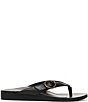 Vionic Grove Leather Mini Wedge Thong Sandals - Image 2