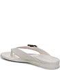 Vionic Grove Leather Mini Wedge Thong Sandals - Image 4
