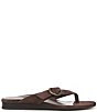 Vionic Grove Suede Mini Wedge Thong Sandals - Image 2