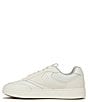 Color:White - Image 5 - Karmelle Leather Lace Up Sneakers