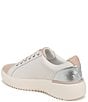 Vionic Kearny II Leather and Suede Platform Sneakers - Image 4