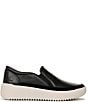 Color:Black - Image 2 - Kearny Leather Platform Sneakers