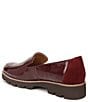 Color:Syrah - Image 4 - Kensley Patent Leather Slip-On Lug Sole Platform Loafers