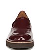 Color:Syrah - Image 6 - Kensley Patent Leather Slip-On Lug Sole Platform Loafers
