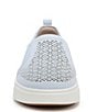 Color:Ballad Blue - Image 6 - Kimmie Perforated Suede Slip-On Sneakers
