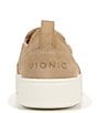Color:Sand - Image 3 - Kimmie Suede Slip-On Sneakers